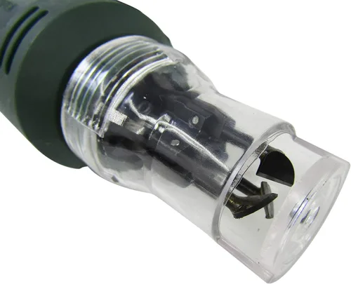 Vista 5 de MXBAOHENG Máquina peladora de alambre de imán de mano 75 W, cortador de alambre esmaltado raspador de pintura de alambre 12000r/min (220V)