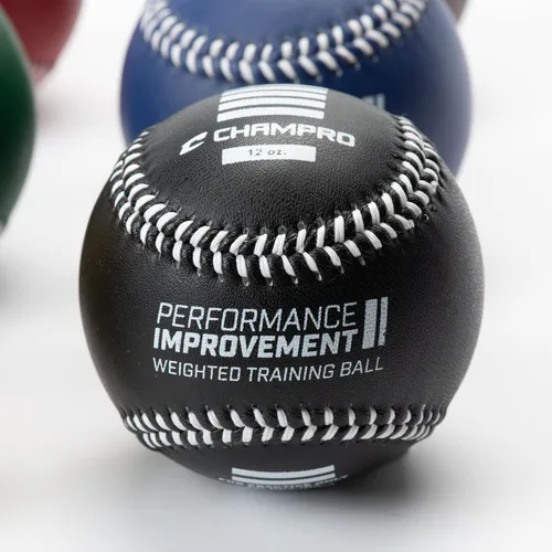 Vista 5 de Champro Pelotas de béisbol de entrenamiento con peso, juego de 6