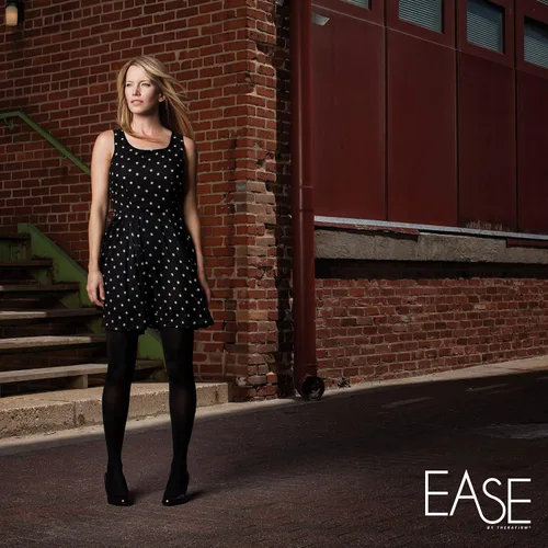 Vista 6 de Ease - Pantimedias opacas de apoyo para mujer, 20-30 mmHg, medias de compresión graduada moderada