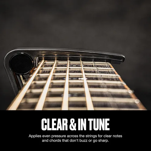 Vista 4 de Ceja de guitarra Jim Dunlop 83_52553 , Negro