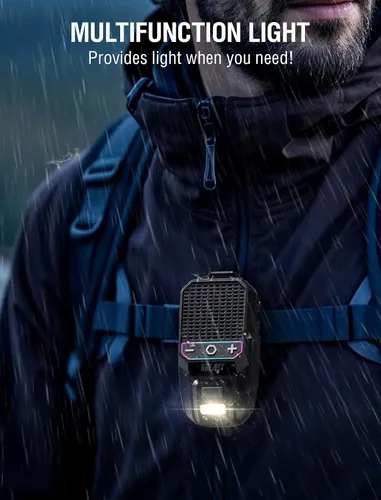 Vista 6 de GBEAST Altavoz Bluetooth Portátil Vestible Actualizado 2026, Mini Altavoces Portátiles con Clip, Tiempo de Reproducción Todo el Día, Impermeable