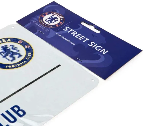 Vista 2 de Chelsea FC Authentic Stamford Bridge - Letrero de calle de metal