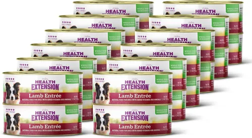 Vista 11 de Health Extension Duck Entrée - Alimento húmedo para perros, sin granos, 12.5 onzas, receta rica en proteínas, soporte de hidratación, ideal