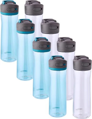 Vista 13 de Contigo Ashland 2.0 AUTOSPOUT Botella de agua, 24 onzas, arándano; Agave (paquete de 8)