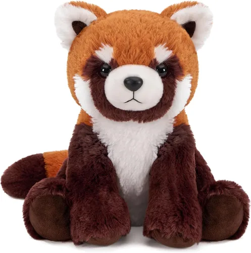 Vista 13 de Ditucu Peluche de oso negro de 8 pulgadas, lindos juguetes de peluche realistas, ultra suaves, regalos para niños