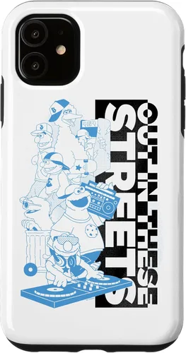 Vista 5 de Funda para iPhone 15 Sesame Street Out in the Streets