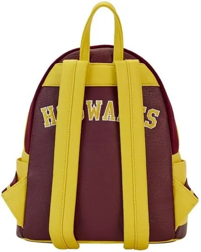 Vista 3 de Loungefly Harry Potter Hogwarts Crest Varsity - Mini mochila, Multi