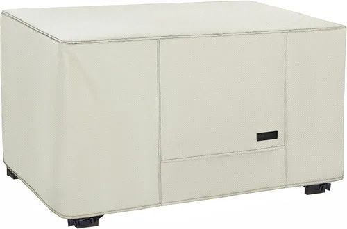 Vista 11 de Cubierta para Hoguera NettyPro Rectangular Impermeable para Chimenea al Aire Libre para Mesa de Hoguera de Gas Propano Rectangular, 42 x 24 x 24