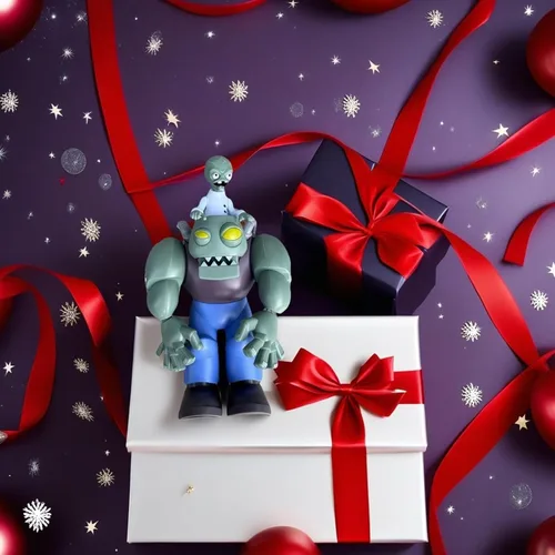 Vista 6 de JHESAO Plants and Zombies Toys Figuras de acción Dr. Zombies PVZ Juego de juguetes serie 1 2 Grandes regalos para niños y fanáticos, cumpleaños