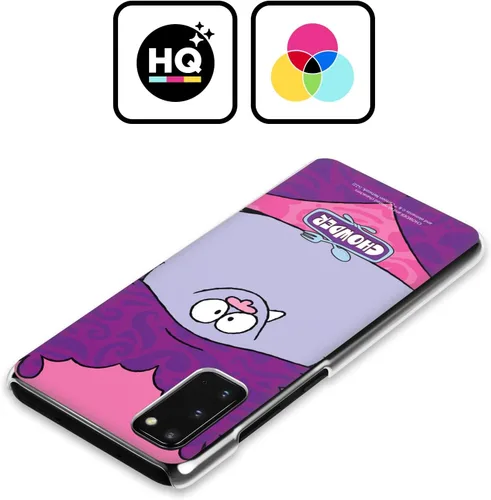 Vista 2 de Head Case Designs Chowder con licencia oficial: carcasa rígida de la serie animada con gráficos de cara completa compatible con Samsung Galaxy S23+