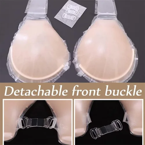 Vista 4 de Sujetador de elevación oculta, brasier Invisilift, brasier Invisalift para pechos grandes, correa de hombro invisible reutilizable