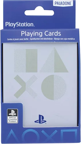 Vista 8 de PlayStation - Juego de cartas estándar con lata de almacenamiento