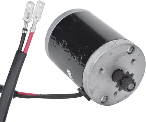 Vista 3 de HEITIGN Motor Electrico para Motocicleta Motor Actualización 24V 100w Motor Alto con Piñón Dientes Accesorio para Scooter Eléctrico My6812