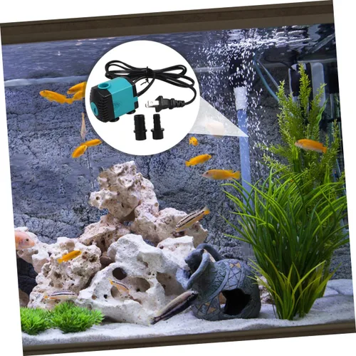 Vista 5 de Mini bomba de agua sumergible para acuario, bomba de fuente ultra silenciosa para circulación de peceras, hidroponía