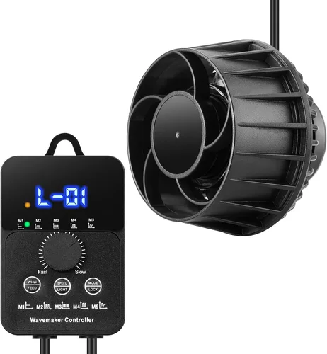 Vista 8 de 1050GPH Bomba de Olas para Acuario con Controlador Mini DC12V 6W Powerhead con Montaje Magnético, Nano Wavemaker para Tanques de 10 a 50 Galones