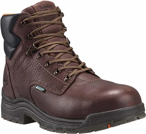 Vista 2 de Timberland PRO 26078 Titan - Botas de trabajo impermeables con punta de seguridad para hombre de 6 pulgadas
