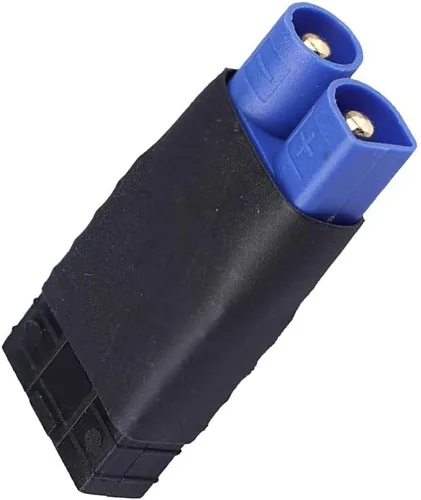 Vista 3 de 2 pares de adaptadores de cargador de batería para conector de identificación Traxxas a EC3 macho hembra, carga o conversión de enchufes de batería