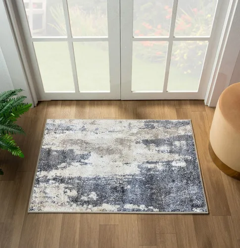 Vista 41 de LUXE WEAVERS Lagos Collection - Alfombra de área abstracta beige de 2x3