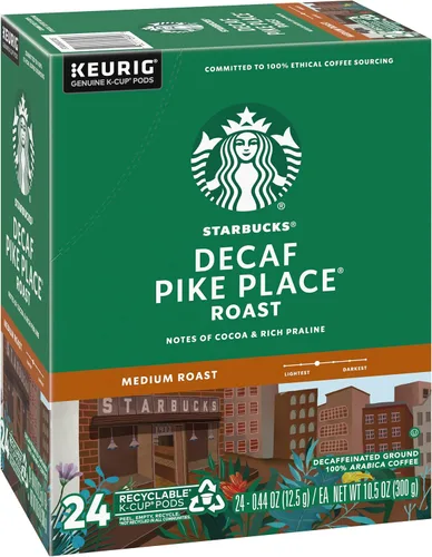 Vista 2 de Starbucks Café descafeinado Pike Place Keurig (100684)
