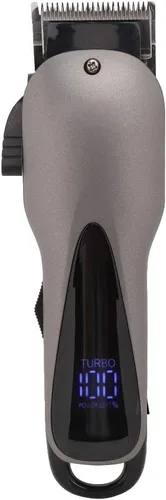 Vista 6 de LED Adjustable Hair Clipper Trimmer Electric Barber Hair Cutter with USB Charging for Men Women Professional Styling Black