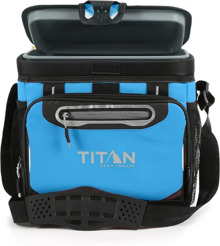 Vista 27 de Titan by Arctic Zone Deep Freeze Cooler - Zipperless Hardbody Cooler - Deep Freeze Insulation, HardBody Liner, and SmartShelf