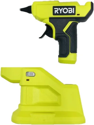 Vista 3 de Kit combinado de pistola de pegamento compacta inalámbrica de 18 voltios con batería y cargador