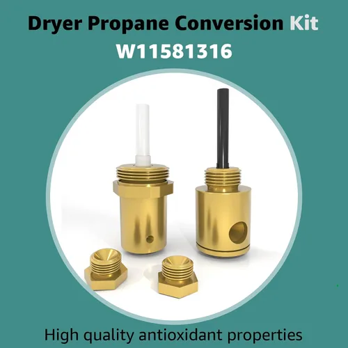 Vista 4 de W11581316 kit de conversión de lp para Whirlpool, Armada, Maytag, Kenmore 22000 BTU/Hr Secadores de conversión de propano líquido 29 pulgadas