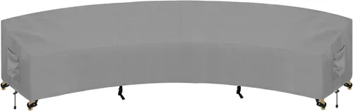 Vista 15 de PureFit Funda de sofá modular para exteriores en forma de L, impermeable, para muebles de patio, terraza, césped y jardín, 83 x 104 pulgadas