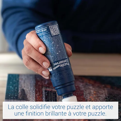 Vista 7 de Ravensburger Puzzle Conserver 17954 - Pegamento de rompecabezas prémium Acabado brillante mejorado Perfecto para rompecabezas de 500 a 1000
