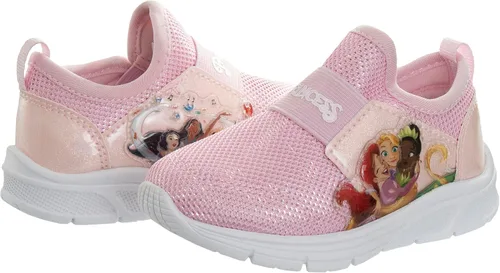 Vista 4 de Disney Zapatos Encanto para Niñas - Mirabel, Luisa, Isabela Zapatos deportivos iluminados sin cordones (niñoniña)