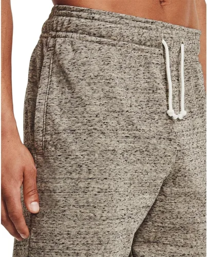 Vista 5 de Under Armour - Shorts Rival Terry de tela de toalla para hombre