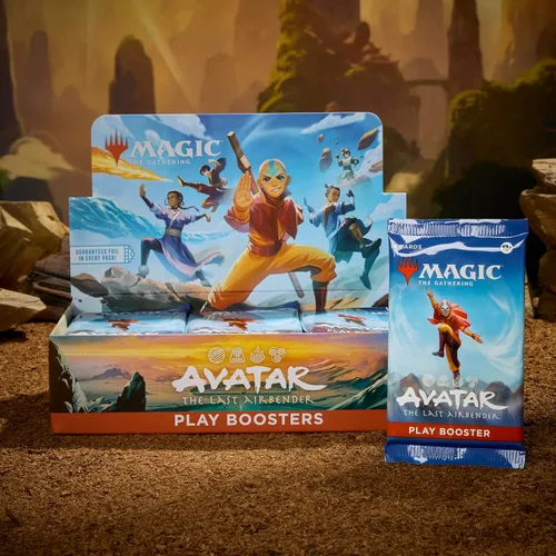 Vista 3 de Magic: The Gathering Avatar: The Last Airbender Play Booster Box 30 paquetes Juego de cartas coleccionables