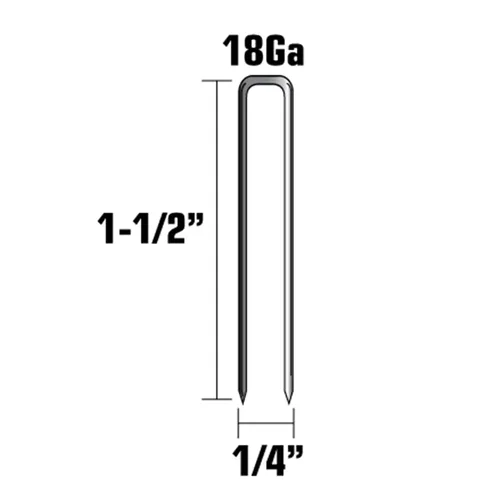 Vista 2 de Metabo HPT Grapas de acabado 1-1/2 pulgadas x calibre 18 1,000 unidades 21107SHPT