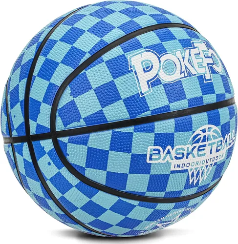 Vista 7 de Baloncesto para niños y jóvenes tamaño 5 (27.5") de goma premium para interiores y exteriores para niños y niñas, impermeable