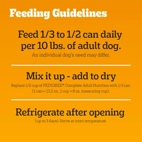 Vista 10 de Alimento húmedo para perros adultos Pedigree, trocittos de carne con salsa Beef in gravy, lean muscle support, 50%+ water for hydration, topper or