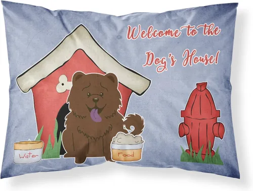 Vista 180 de Caroline's Treasures BB2515PILLOWCASE Between Friends Appenzeller Sennenhund - Funda de almohada de tela estándar, ligera, súper suave, fácil