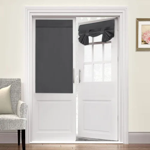 Vista 34 de Turquoize Cortinas Opacas con Aislamiento Térmico Paneles de Tratamiento de Ventanas con Bolsillo para Barra Paneles de Ventana para Ventanas
