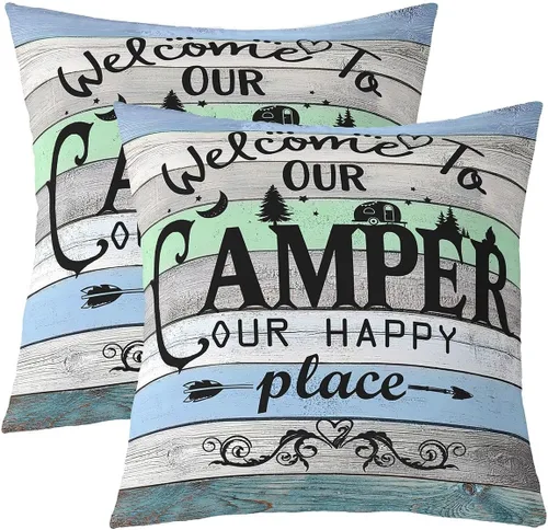 Vista 38 de Erosebridal American Flag Cushion Cases 16x16 Inch Set of 2 Army Green Camo Throw Pillow Covers Bear Claw Hunting Theme Pillow Covers Camoflage