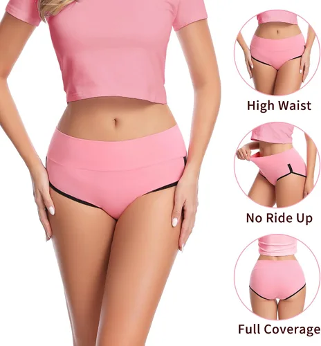 Vista 2 de Cotton Underwear for Women - Panties for Women,Womens Brief Cotton Underwear,Women's Panties