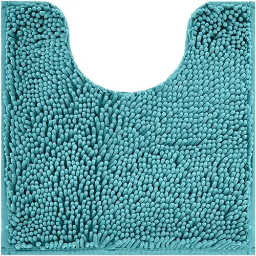 Vista 34 de Reyox Tapete de baño de felpilla, tapetes para inodoro en forma de U, tapete de baño de felpa suave, absorbente y peludo, tapete de contorno