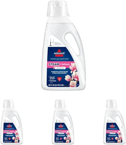 Vista 8 de Bissell agua desmineralizada para trapeador a vapor con aroma de eucalipto y menta, 946 ml, 1392, BLANCO