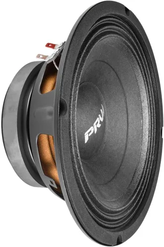 Vista 9 de PRV AUDIO 8MB450-4 v2 8" Altavoz de bajos medios 4 ohmios Altavoz de audio profesional 93.5dB 450 vatios Bobina de voz de 2" (individual)