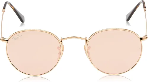 Vista 2 de Ray-Ban - Lentes de sol de metal Rb3447n, redondos, con lentes planas