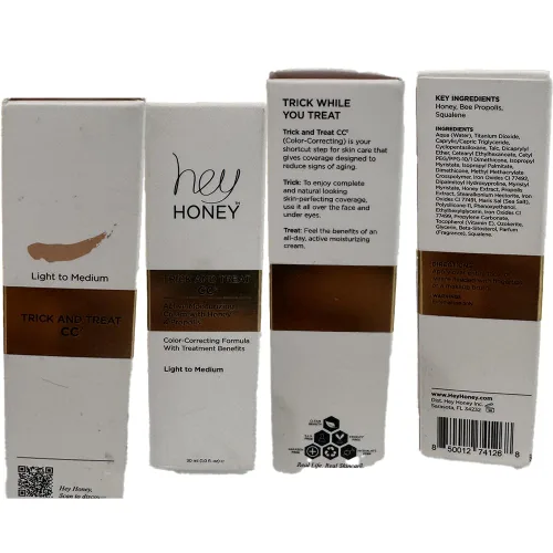 Vista 10 de Hey Honey Trick and treat Corrector en crema de propóleo activo, 0.5 onzas