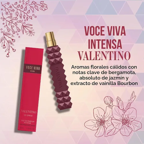 Vista 2 de Valentino Voce Viva Intensa Spray de viaje 0.33 oz / 10 mL