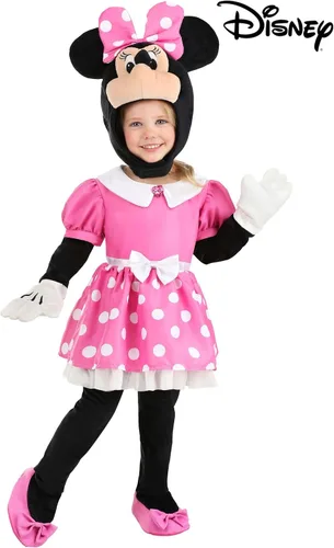 Vista 5 de Disfraz de Minnie Mouse de Disney para niños pequeños