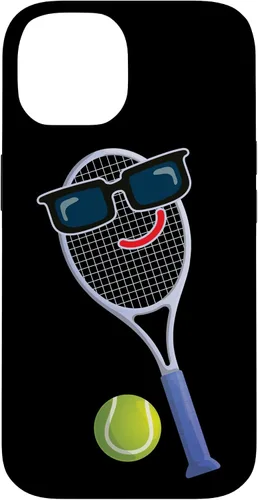 Vista 4 de Tennis Racket Tennis Ball Tennis Player Backhand Gift Case for iPhone 16