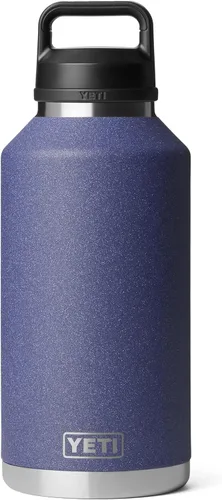 Vista 19 de Yeti Rambler - Termo de 64 onzas, aislado al vacío, de acero inoxidable, con tapa para sorber, color blanco.