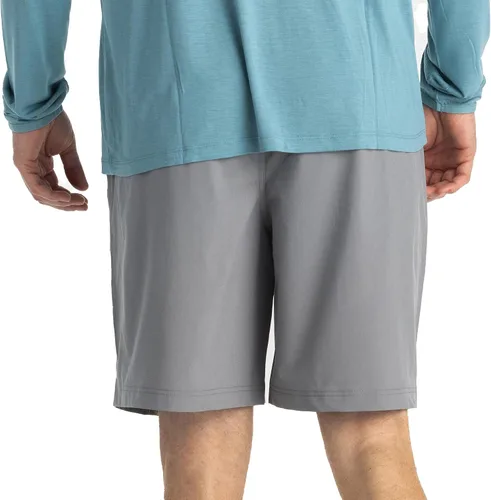 Vista 22 de Free Fly Pantalones cortos Breeze para hombre, entrepierna de 8 pulgadas, de secado rápido, ligeros, con protección solar UPF 50+