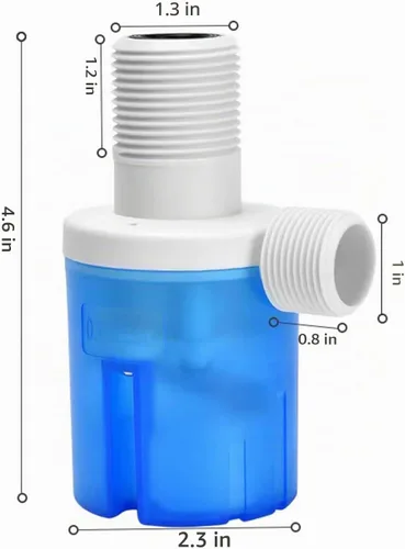 Vista 2 de Válvula de flotador Válvula de control de nivel de agua automática superior